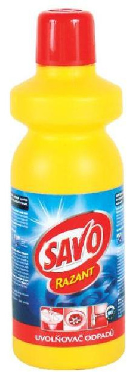 Savo Razant čistiaci gél na odpady 1l