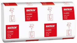 Papierové utierky skladané ZZ 1-vrstvové biele recykel (20 bal.)