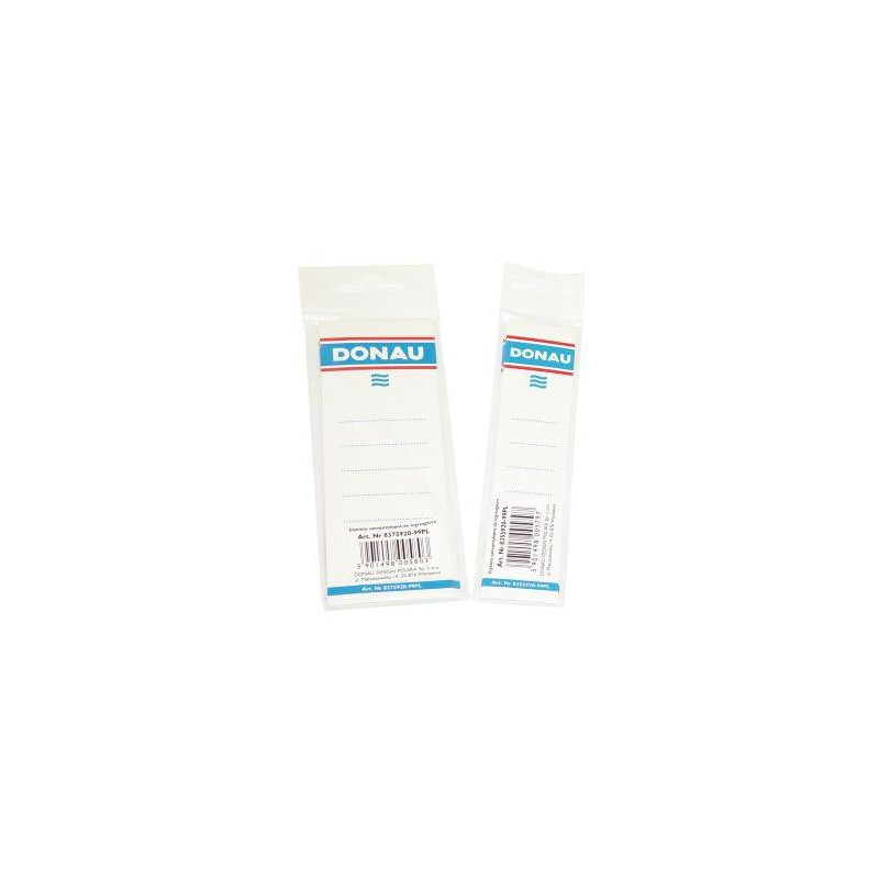 Štítok chrbtový samolepiaci pre zakladače 54x153mm biely