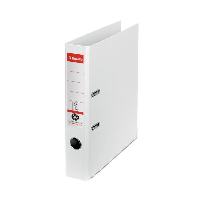 Zakladač pákový Esselte No. 1 CO2 neutrálny, 50 mm - biela