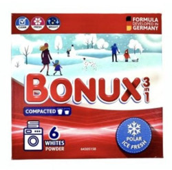 Bonux prací prášok White Ice Fresh, 6 PD