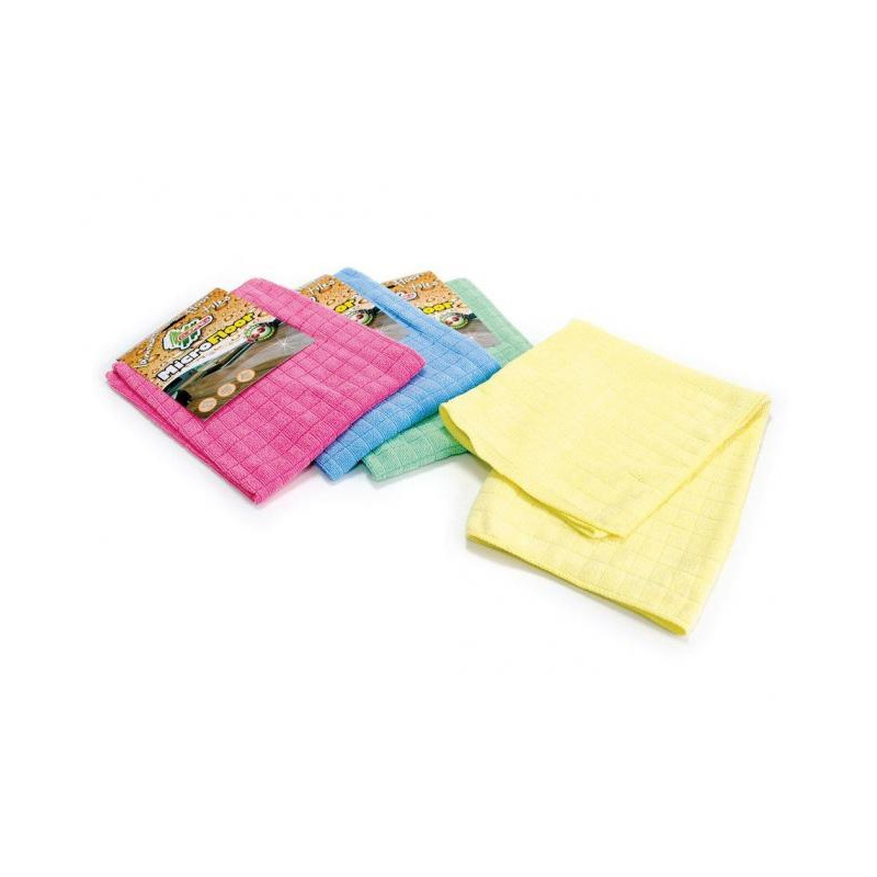 Švédska utierka z mikrovlákna KARO 60 x 50 cm nebalená MIX farieb