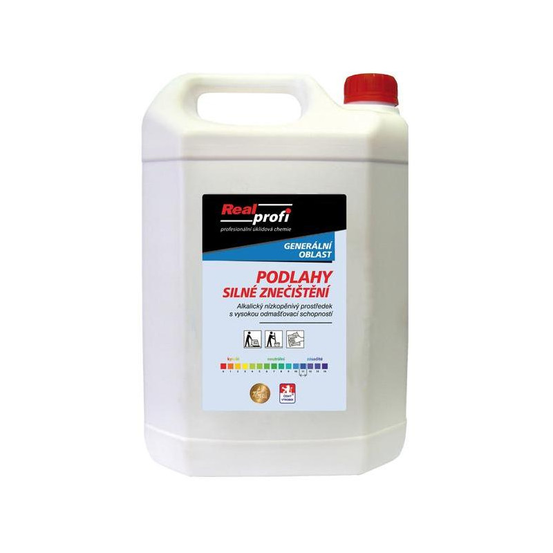 Real profi čistič na podlahy silné znečistenie, 5L