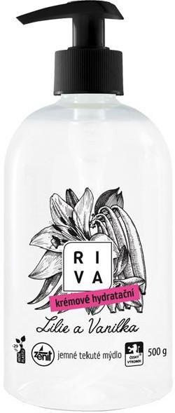 Tekuté mydlo RIVA 500 g krémové hydratační