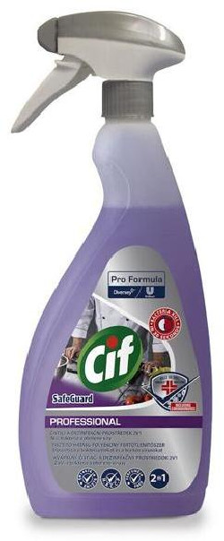 CIF na čistenie a dezinfekciu CIF SafeGuard 750 ml