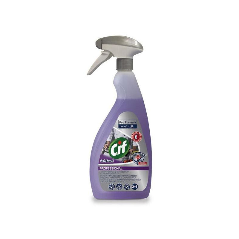 CIF na čistenie a dezinfekciu CIF SafeGuard 750 ml
