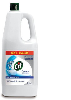 CIF tekutý piesok Cream biely 2000 ml