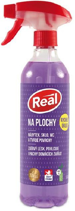 REAL prostriedok na plochy 550 g