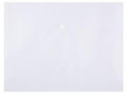 Plastový obal A4 s cvočkom DONAU priehľadný