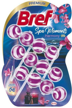 Bref WC závesný blok tuhý 3 x 50 g Spa moments Harmony