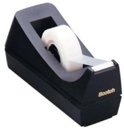 Dispenzor s páskou Scotch Magic C-ST, 19mm x 33m, čierna/strieborná Odvíjač lepiacej pásky Scotch® C60