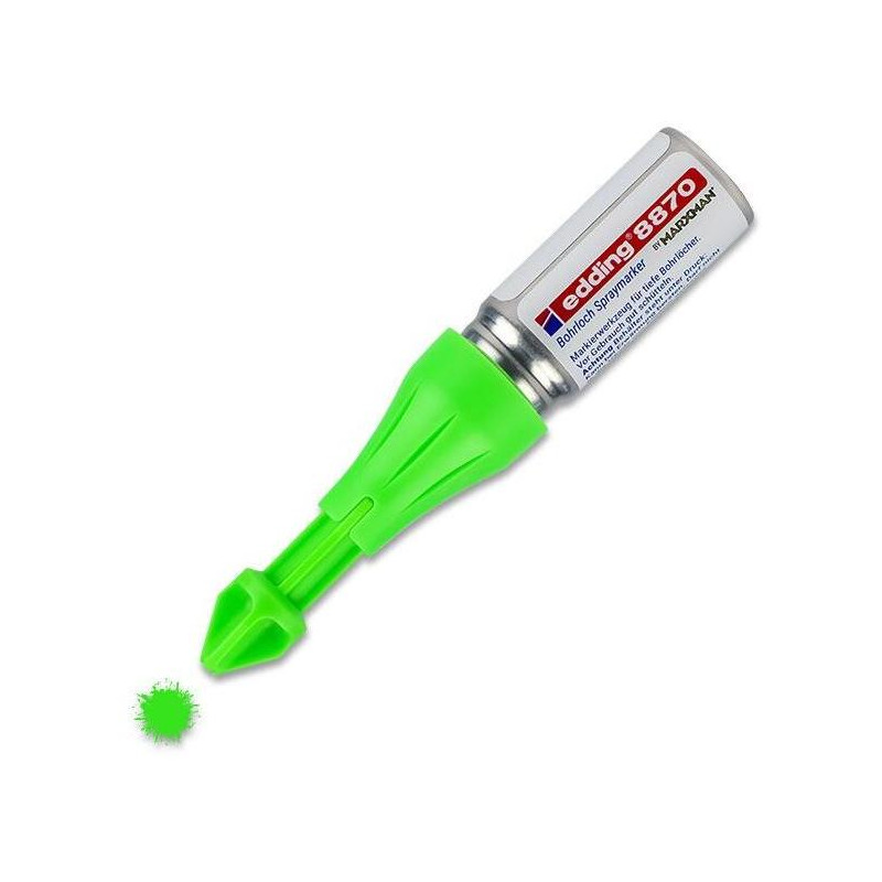 Popisovač na značenie otvorov edding 8870 v blistri neonovo zelený