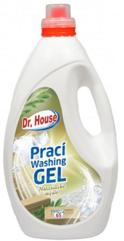 Prací gél Dr. House 4,3l Marseillské mydlo 65 PD