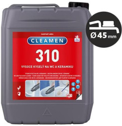 CLEAMEN 310 Gélový čistič WC a keramiky 5 l