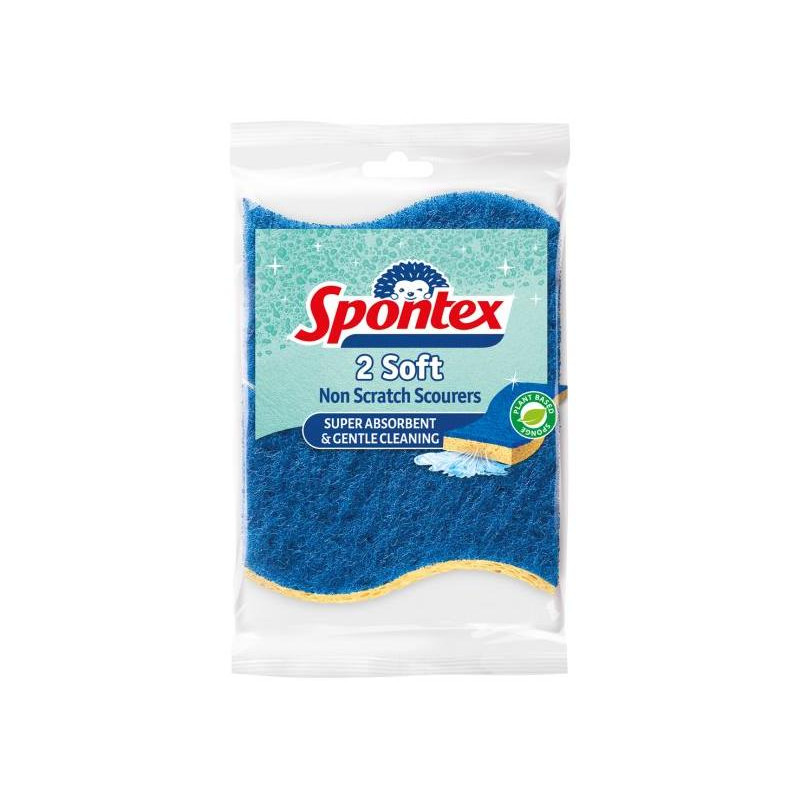 Viskózna hubka Spontex 2 Soft, 2 ks