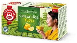 Čaj TEEKANNE zelený Yuzu HB 20 x 1,75g