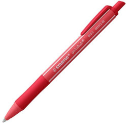 Guľôčkové pero STABILO pointball colorful červené