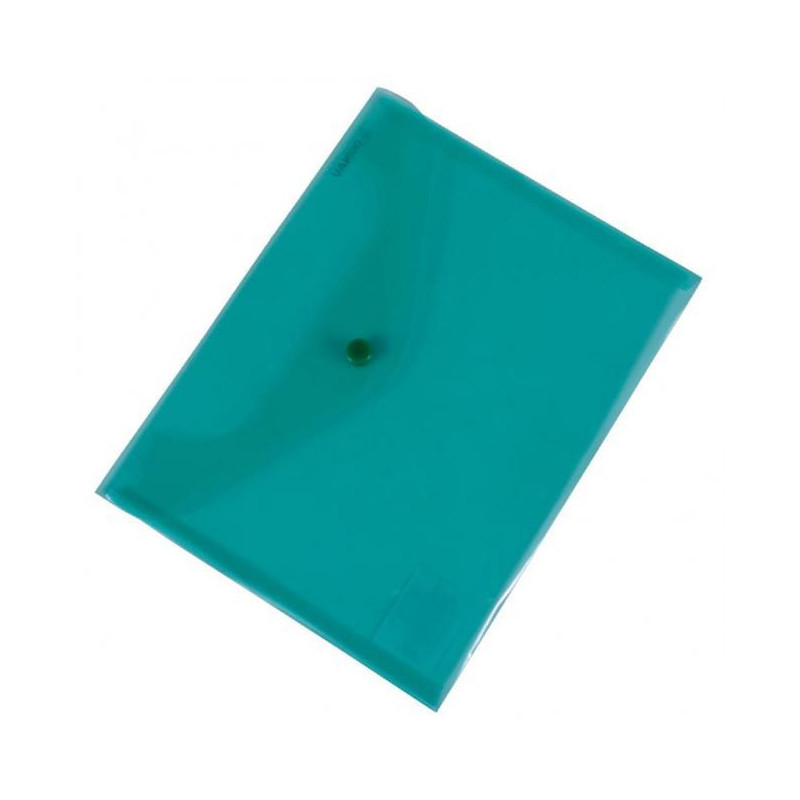 Plastový obal C5 s cvočkom DONAU zelený