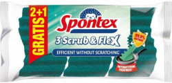 Hubka Scrub&Flex Spontex 2+1