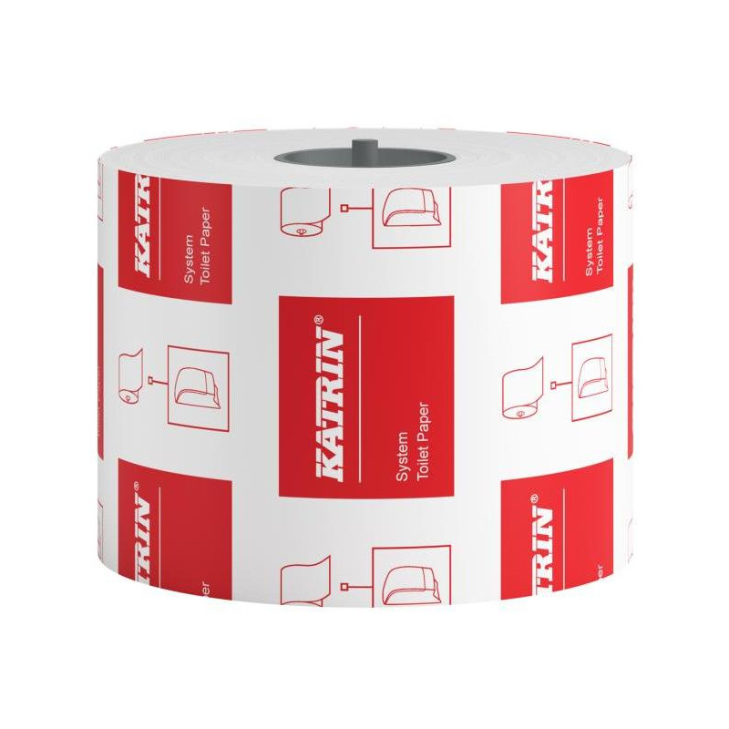 Toaletný papier 2-vrstvový KATRIN Classic System biely, 36 ks