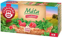 Čaj TEEKANNE Mäta s malinami 20 x 1,5g