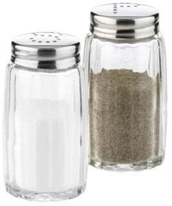 Soľnička a korenička súprava 2 ks