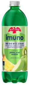 Minerálna voda MATTONI IMUNO jemne perlivá jablko,kiwi,ananás 6 x 0,7l