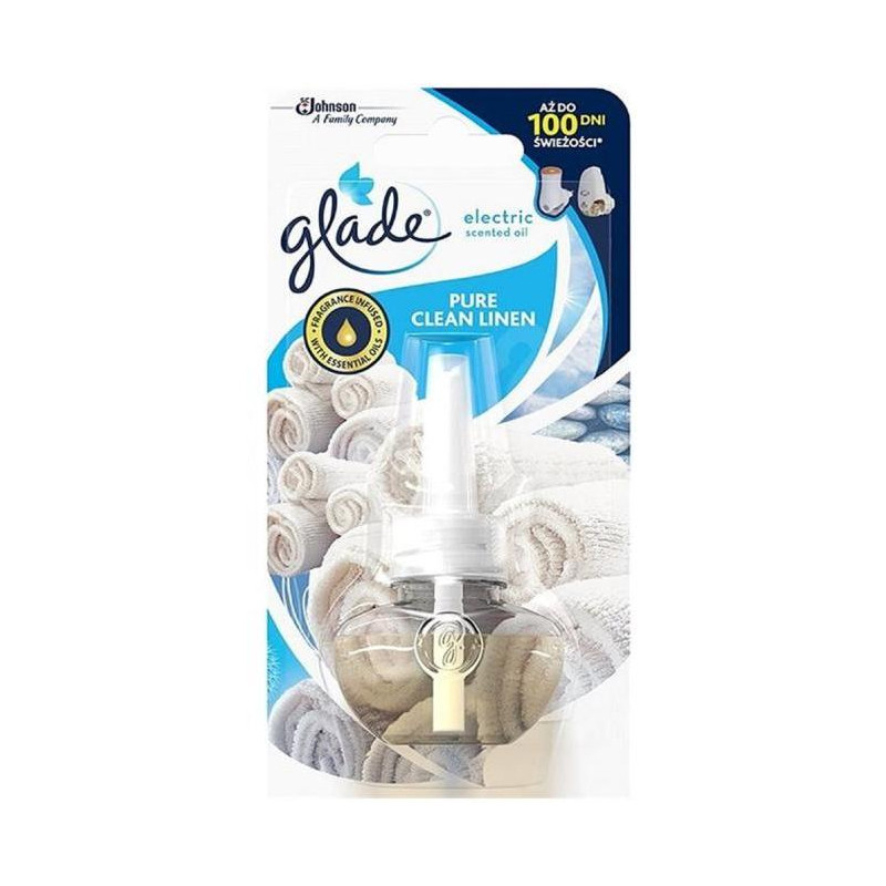 Glade Electric NÁPLŇ do osviežovača 20 ml Pure Clean