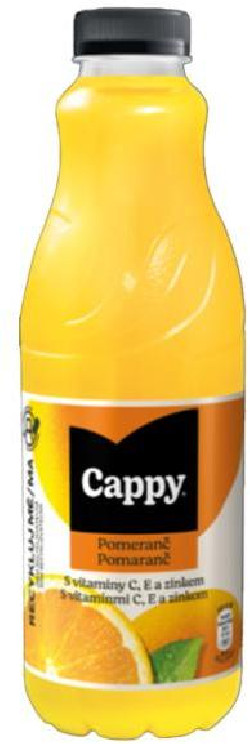 Džús Cappy pomaranč nektár 51% 12 x 0,33l PET