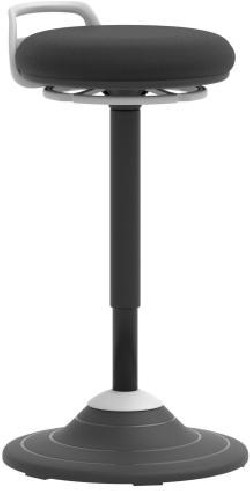 Balančný taburet NEOX, čierny
