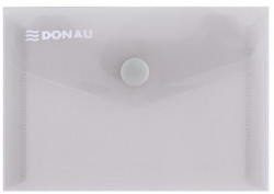 Plastový obal A7 s cvočkom DONAU dymový