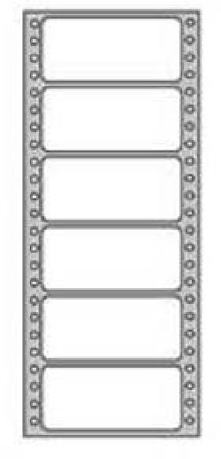 Etikety tabelačné 88,9x48,7mm APLI 1 radové