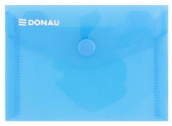 Plastový obal A7 s cvočkom DONAU modrý