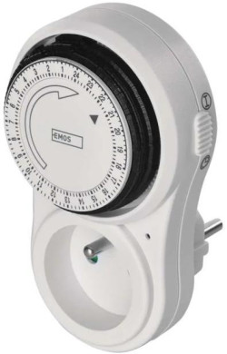 Zásuvka mechanická spínacia s časovašom TF-16