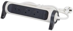 Predlžovací kábel Legrand otočný s 3 zásuvkami s vypínačom 1,5m