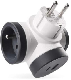 Zásuvka rozbočovacia LEGRAND Revolution 2×, 1× USB-A + 1×USB-C