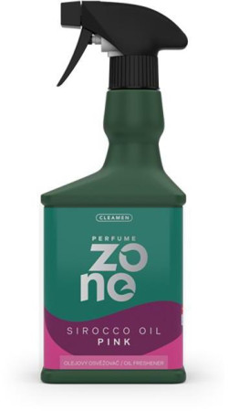 CLEAMEN olejový osvěžovač rozprašovač Sirocco oil pink 550 ml