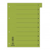 Kartónový rozraďovač DONAU odtrhávací zelený