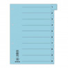Kartónový rozraďovač DONAU odtrhávací modrý