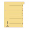 Kartónový rozraďovač DONAU odtrhávací žltý