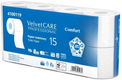 Toaletný papier 2-vrstvový VELVET CARE 100% celulóza 15m (8ks)