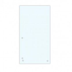 Kartónový rozraďovač DONAU úzky biely