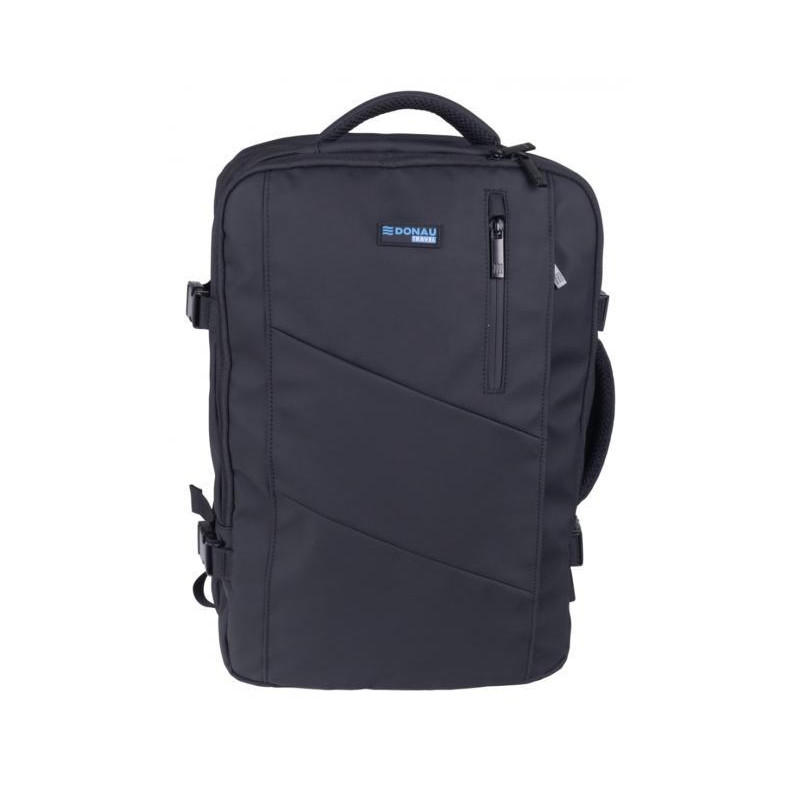 Batoh na notebook DONAU TRAVEL PRAGUE, 17’ čierny