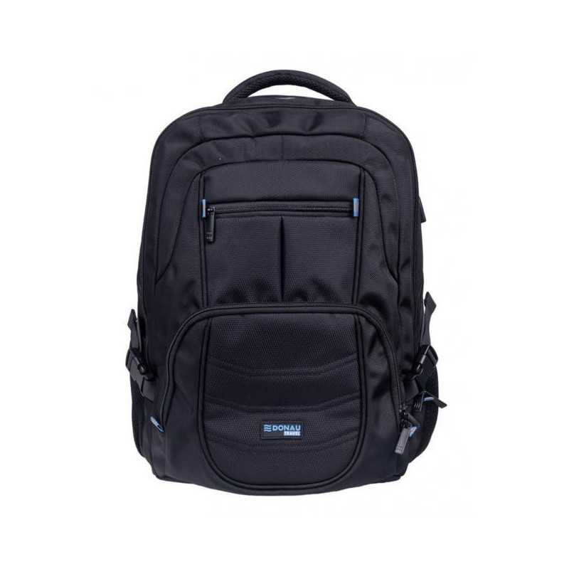 Batoh na notebook DONAU TRAVEL AMSTERDAM, 17’ čierny