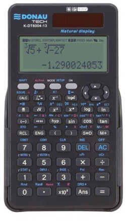Kalkulačka DONAU TECH K-DT6004-13 - vedecká tmavosivá
