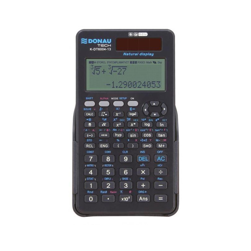 Kalkulačka DONAU TECH K-DT6004-13 - vedecká tmavosivá