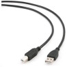 Prepojovací kábel Gembird USB 2.0 (AM) na USB 2.0 (BM) 1,8 m čierny