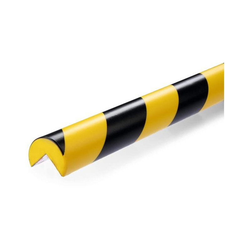 Ochrana rohov profil C25R, žlto-čierna