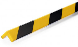 Ochrana rohov profil C19, žlto-čierna
