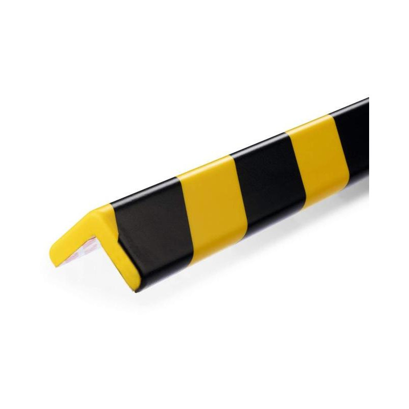 Ochrana rohov profilC35, žlto-čierna